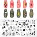 RUNRAYAY 6Pcs Ocean Animal Flower Stamping Plate Collection for Halloween & Christmas Nail Art - Buy Online on SooperMarket.com