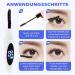 BYCUFF Electric Heated Eyelash Curler USB Charge Makeup Curling Kit Long Lasting Natural Eye Lash Curler White - Buy Online on SooperMarket.com