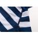 Bonverano Baby Boys Swimsuit - UPF 50+ Full-Zip Hoodie One Piece Swimwear 12-18 Months | Hooded White Stripe - Buy Online on SooperMarket.com