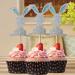 4 Pcs Bunny Cupcake Toppers Rabbit Cake Toppers Birthday Party Easter Cake Decoration (Silver) LM - Buy Online on SooperMarket.com