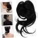 minkissy Wig Fake Hair High Temperature Wire Extension Brown Black 22x10cm As Shown - Buy Online on SooperMarket.com