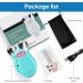Microcurrent Face & Neck Massager for Wrinkle Reduction and Skin Tightening - Intelligent Facial Device for Contoured Beauty - Blue - Buy Online on SooperMarket.com