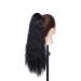 SEGO Hair Extensions Ponytail - Wavy Hairpiece Bun & Braided Updo | Black - International Shipping - Buy Online on SooperMarket.com