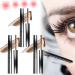 Olivia Blaire Iron Wand Mascara Vervaci Iron Rod Mascara Nour Iron Wand Mascara Waterproof Metal Rod Metal Wand Mascara Bristle Less Metal Mascara Curling Eyelash Metal Mascara (3*Brown)