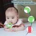 D Letter Hand Chew Toy - Silicone Sensory Teething Toy for Autistic Children | 2 Pack - Safe Soft & Durable - Buy Online on SooperMarket.com