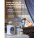 Nuliie 6-in-1 Baby Bottle Warmer with Smart Temperature Control - BPA-Free Food Warmer & Defroster for Breastmilk/Formula - White - Buy Online on SooperMarket.com