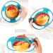 Baby Universal Gyro Bowl - Non-Spill Rotating 360 Degrees Magic Bowl for Toddlers (Green) - Buy Online on SooperMarket.com