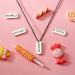 Hicarer 80 Word Charms Pendants - Engraved Motivational Jewelry Accessories in Silver - Buy Online on SooperMarket.com