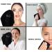 Zuperia 100% Cotton Makeup Remover Wash Cloth - Quick Dry Fingertip Face Towel (6 Pack, Black) - Buy Online on SooperMarket.com