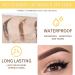 Dual-Sided Eyebrow Pencil - Fine Tip, Rapid Brow, Sweatproof, with Brow Combs - 03# Brown (2 Pcs) - Buy Online on SooperMarket.com