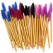 Makeup Brushes gLoaSublim 50Pcs Disposable Mascara Wands Eyelash Brushes Applicator Beauty Tool Portable - Rose Red - Buy Online on SooperMarket.com