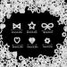 600 Pcs White Pearls 3D Nail Charms - Multi Shapes Heart Bowknot Star - Acrylic Beads for DIY Manicure & Jewelry - Buy Online on SooperMarket.com