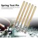 100Pcs Spring Probe 2mm 4 Claws Brass Spring Loaded Contact Pins Test Probe Hardware Tool P125-Q for Solder Joints Solder Pads Test Tools Strong Versatility - Buy Online on SooperMarket.com