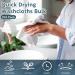 Newwiee 100 Pcs Microfiber Towels - Absorbent & Quick Drying 12 x 12 Inch Washcloths - Soft Coral Velvet Bath Cloths - Bulk White Face Towels for Bath Spa - Ideal for Facial & Fingertip Use - Buy Online on SooperMarket.com