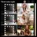 BEAUTME 20.47 x 16.22 Lighted Vanity Mirror with 3-Color Lighting & Magnification â€“ Tabletop & Wall Mounted - Buy Online on SooperMarket.com