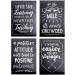 Youding Motivational Quotation Posters 20 Inspiring Growth Mindset Prints for Home Office & School Wall Art - Buy Online on SooperMarket.com
