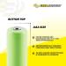 Exell 1.2V NiMH AAA Rechargeable Button-Top Battery 1000 mAh Replacement for Electric Razor & Toothbrush International Shipping Available - Buy Online on SooperMarket.com