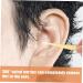 Healifty 2 Pcs Wood Croissant Ear Pick Set - Ear Cleaning Tools for Travel, Earwax Removal Tool with Ear Plugs and Grip - Light Yellow 11.5x1.2x0.3cm - Buy Online on SooperMarket.com