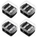 4 Pcs Eyeliner Sharpener Lip Liner Sharpener 2 Holes Dual Eye Pencil Sharpener Eyebrow Pencil Sharpener for Eyebrow Pencil Eye Pencil Eye Liner Lip Line Brow Pencil