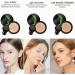 Verdant Touch Face Makeup Foundation Air Cushion BB Cream Foundation with Mushroom Sponge Long Lasting Concealer Tone Up Moisturizing CC Cream Ivory Color - Buy Online on SooperMarket.com
