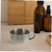 Beavorty 3 Pcs Stainless Steel Shaving Soap Bowl Set - Premium Man's Shaving Cream Cup for Smooth Shaves | International Shipping Available - Buy Online on SooperMarket.com