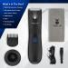 VIKICON Electric Body Trimmer & Shaver for Men - Pubic Hair Groomer with Ceramic Blade, Waterproof, USB Charging - Black - Buy Online on SooperMarket.com