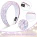Chuangdi Rhinestone Diamond Crystal Padded Headband Set - 4 Pieces | Bejeweled Hair Accessories for Women and Girls - Buy Online on SooperMarket.com