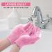 Sibba 8 Pair Exfoliating Gloves - Natural Loofah Wash Gloves for Body and Face - Dead Skin Remover - Double Sided Microfibre Scrubber - Buy Online on SooperMarket.com