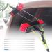 Telescopic Water Fed Pole for Cleaning Conservatory Roofs Photovoltaic Panels and Windows Suitable for Cleaners 35cm Brush Head 10M/33FT