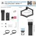 Foldylock Mini Folding Bike Lock - Patented Test Winner Secure & Lightweight 75cm Keyed Lock for City Bikes & E-Scooters - Black - Buy Online on SooperMarket.com