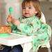 Bibetta Wipeezee Premium Waterproof Coverall Bib for Baby | Eco Friendly Durable Bib for Highchair Feeding | Bunny & Veg Design | 6m+ Boy/Girl - Buy Online on SooperMarket.com