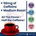 Mommee Coffee Half Caf Ground Low Acid Organic Coffee - Smooth Caramel Flavor - Medium Grind for Drip - 11 oz Pack of 1 - Buy Online on SooperMarket.com