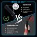 Super Trip Weighted Jump Rope for Adult Fitness - 360 Rotating Handles Heavy 3.1/3.4 lb Rope for Full Body Workout - Ideal for Men & Women - Buy Online on SooperMarket.com