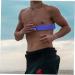Kichouse Blue Heart Rate Monitor Chest Strap | Breathable Sports Equipment for Accurate Heart Frequency | Durable Nylon & Rubber Band 17.00x3.00x0.10cm - Buy Online on SooperMarket.com