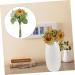 Zerodeko Flower Arrangement Supplies Vintage Small Mirror Round Decor for Home Bulldog Figurine Bridal Bouquets Small Rope Basket Round Wooden Wall Decor Boho Props Sunflower - Buy Online on SooperMarket.com