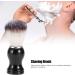 2 Pack Men's Shaving Brush - Portable Soft Nylon for Wet Shaving & Beard Foam | Barber Shop Tool - Buy Online on SooperMarket.com