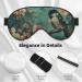 Buy SSIMOO Flower and Bird Art Soft Sleep Eye Mask - Breathable Travel Eye Patch for Women - Perfect for Relaxation and Comfort - Buy Online on SooperMarket.com