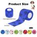 8 Rolls Dog Bandage Self Adhesive Cohesive Dog Bandage Vet Wrap for Dogs Non-Woven Elastic Dog Paw Bandage for Legs Paws Wrist Ankle 5cm X 4.5m (Multicolor) - Buy Online on SooperMarket.com