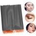 WOONEKY 200 Pcs Disposable Eyeliner Brush Make up Kit Cosmetic Eyeliner Wand Lip Liner Brushs Cosmetic Brush - Buy Online on SooperMarket.com