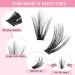 280 Pcs Individual Lashes Cluster Lashes 30D+40D C Curl 9-15Mix Lash Clusters DIY Lash Extension At Home Lashes That Look Like Eyelash Extensions (30D+40D-C 9-15mix) 9-15 mix 30+40-C-Large - Buy Online on SooperMarket.com