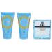 Versace MAN EAU FRAICHE by Gianni EDT SPRAY 1.7 OZ & AFTERSHAVE BALM 1.7 OZ & SHOWER GEL 1.7 OZ