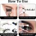 2 Pairs Magnetic Eyelashes Magnetic Lashes Magnetic Eyelashes Natural Look with Applicator Reusable Fake Lashes No Glue Fluffy False Eyelashes - Buy Online on SooperMarket.com