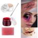 CCbeauty Halloween SFX Makeup Kit - Bruise Wheel, Scar Wax, Coagulated Blood Gel, Stipple Sponge, Spatula Tool - 6 Colors for Special Effects Costume Makeup - Buy Online on SooperMarket.com