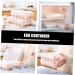 OSALADI Egg Carton Eggs Plastic Egg Trays Egg Holder Fridge Plastic Pallet Egg Drying Case Food Egg Box - Buy Online on SooperMarket.com