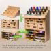 Bucasso Wooden Model Kit Tool Storage Rack  Wooden Paint Rack with MDF Material  Model Tool Kit Organizer  Paint Organizer  Craft Supplies Storage  Brush/Tool Holder for Tamiya Gundam Tools  GK2 - Buy Online on SooperMarket.com