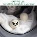 Maisitoo 100% Wool Dryer Balls - Natural Fabric Softener Reduces Wrinkles Antistatic 6 Reusable Tumble Dryer Balls for Faster Drying - Buy Online on SooperMarket.com
