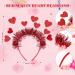 Valentine's Day Headband Set with Heart Sunglasses - Cupid Costume and Accessories - Buy Online on SooperMarket.com