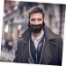 2pcs Fake Beard Party Supplies for Adults Halloween Decor Prom Decor Old Man Stick-on Mustache Fake Beard Costume Halloween - Buy Online on SooperMarket.com
