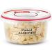 Tropgo Flaked Almonds - Finely Sliced Almond Nuts in a Resealable and Recyclable Tub - Natural Unsalted Peanut Flakes - Protein and Fibre Rich Guilt Free Nut Snack - Healthy Snack for All Ages (140G)