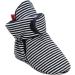 EDOTON Unisex Newborn Winter Boots - Non-Slip Sole, Soft Stay On Bootie Sock - 6-12 Months (Black Stripe) - Buy Online on SooperMarket.com